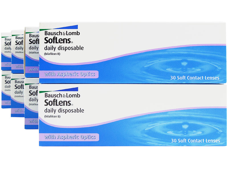 SofLens One Day 8-Box Pack (120 Pairs)
