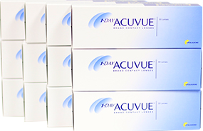 1 Day Acuvue 12-Box Pack (180 Pairs)