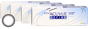 1 Day Acuvue Define (Accent Style) 4-Box Pack (60 Pairs)
