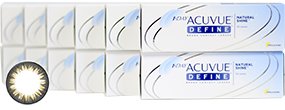 1 Day Acuvue Define (Natural Shine) 12-Box Pack (180 Pairs)