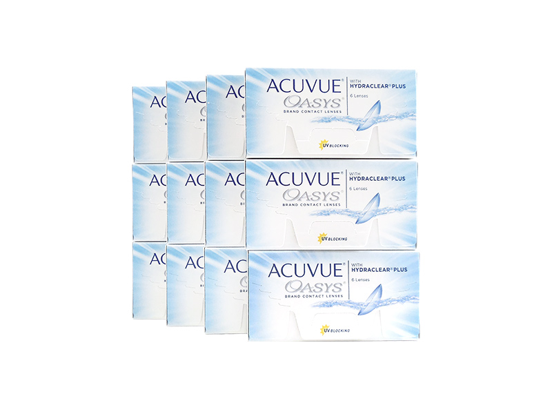 Acuvue Oasys 12-Box Pack (36 Pairs)