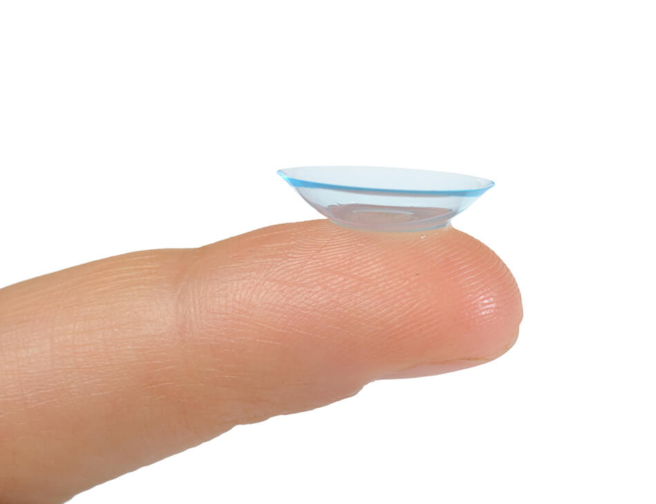 how to check if contact lens is inside out