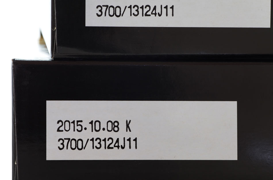 expiration date on black box