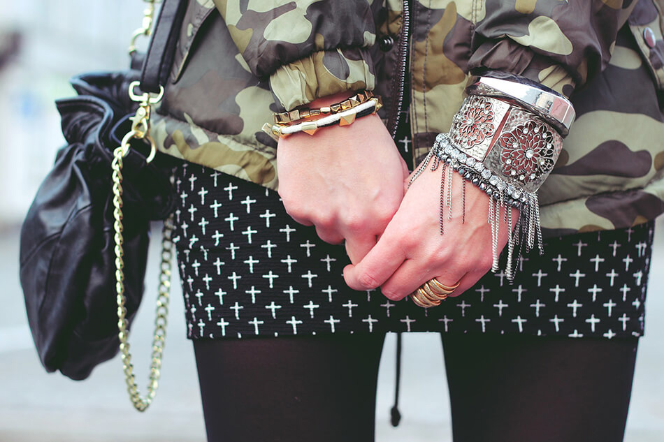 layering bracelets to update your style