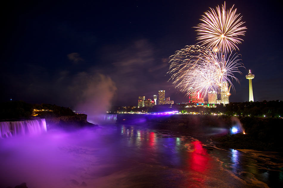 Ontario Fireworks Niagara Falls
