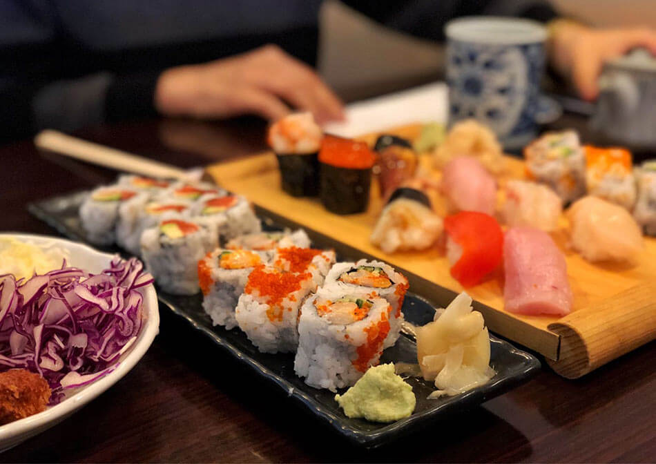 sushi platters