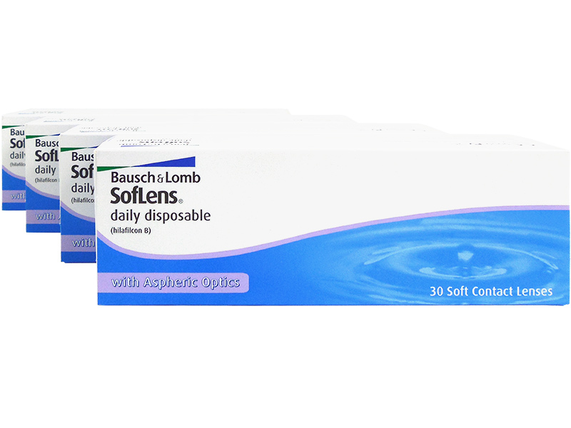 SofLens One Day 4-Box Pack (60 Pairs)