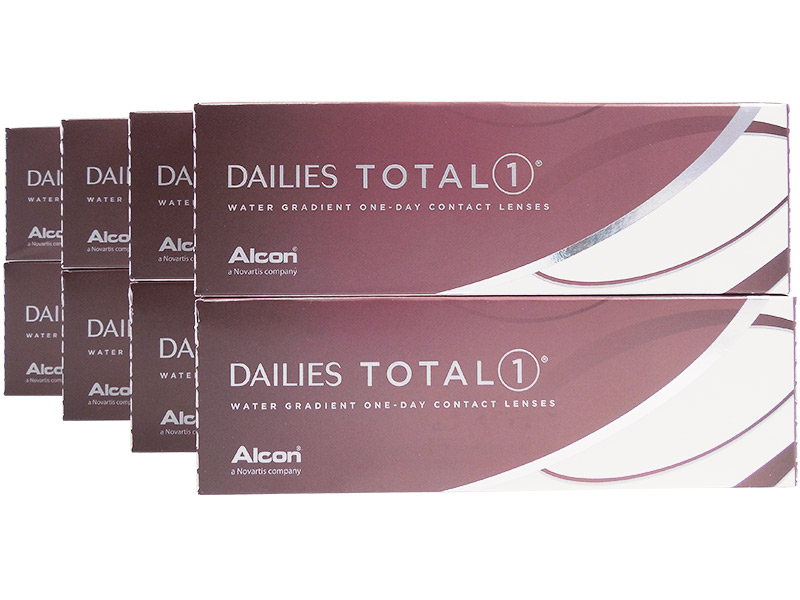 Dailies Total 1 - 8-Box Pack (120 Pairs)