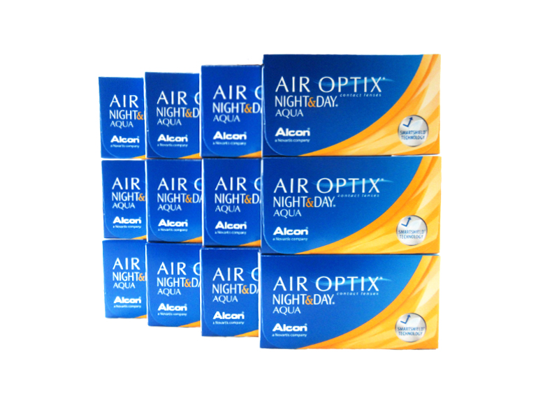 Air Optix Night & Day Aqua 12-Box Pack (36 Pairs)