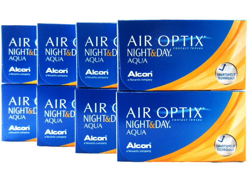 Air Optix Night & Day Aqua 8-Box Pack (24 Pairs)