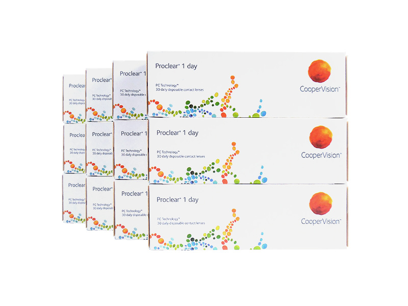 Proclear 1 Day 12-Box Pack (180 Pairs)