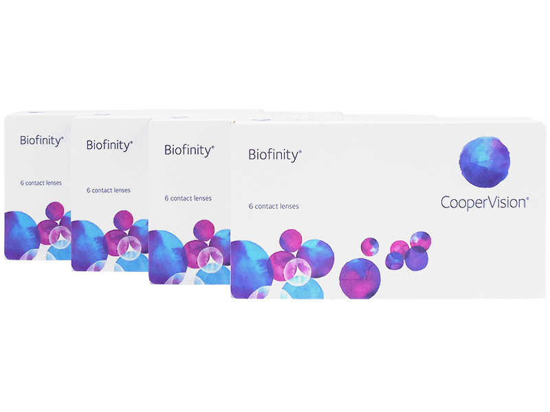 Biofinity 4-Box Pack (12 Pairs)