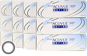 1 Day Acuvue Define (Accent Style)  12-Box Pack (180 Pairs)