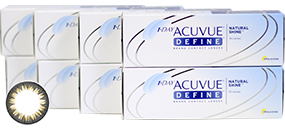 1 Day Acuvue Define (Natural Shine) 8-Box Pack (120 Pairs)