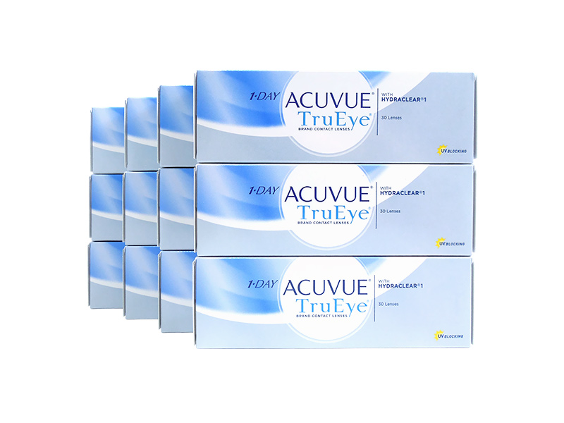 1 Day Acuvue TruEye 12-Box Pack (180 Pairs)