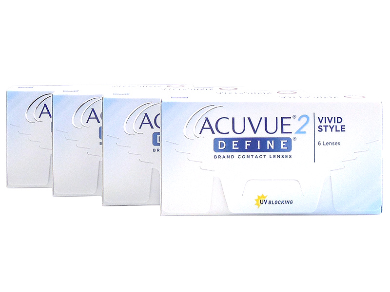 2-Week Acuvue Define 4-Box Pack (12 Pairs)