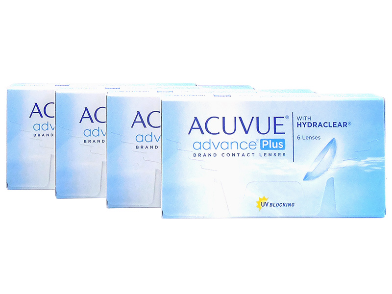Acuvue Advance Plus 4-Box Pack (12 Pairs)