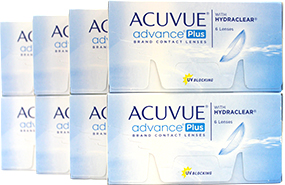 Acuvue Advance Plus 8-Box Pack (24 Pairs)