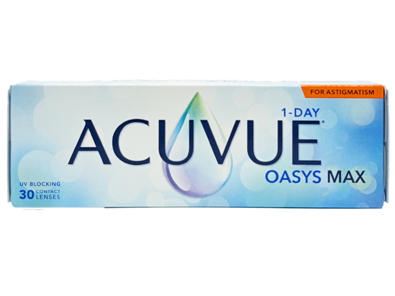 ACUVUE OASYS MAX 1-DAY for ASTIGMATISM