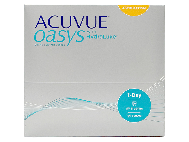 Acuvue Oasys 1-Day with HydraLuxe for Astigmatism 90 Pack