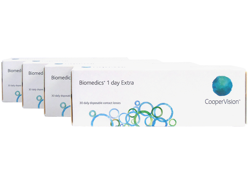 Biomedics 1 Day Extra 4-Box Pack (60 Pairs)