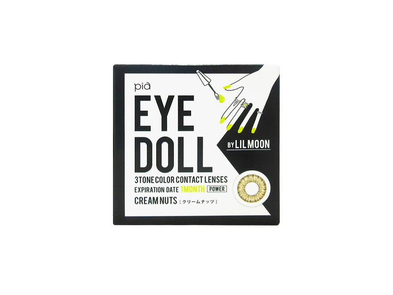 LILMOON Monthly Cream Nuts (1 lens per box)