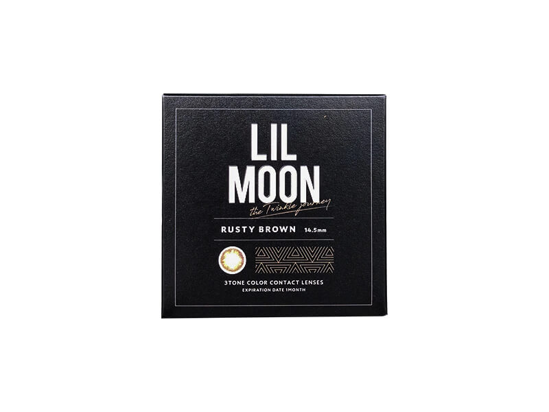 LILMOON Monthly Rusty Brown (1 lens per box)