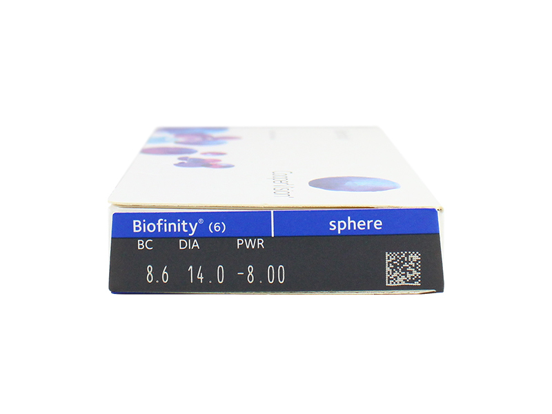 Biofinity 8-Box Pack (24 Pairs)