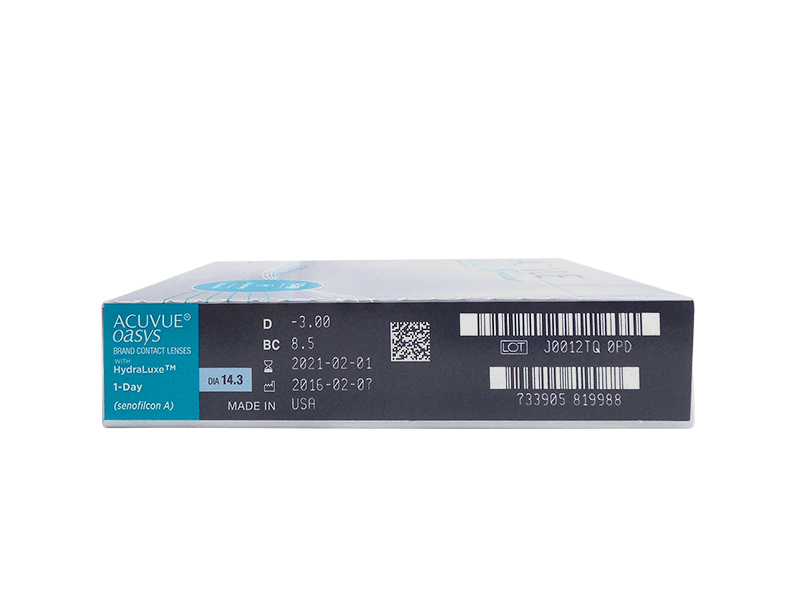 Acuvue Oasys 1-Day with HydraLuxe 90 Pack