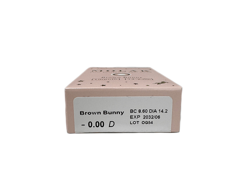 MOLAK 1 Month Brown Bunny (2 lenses per box)