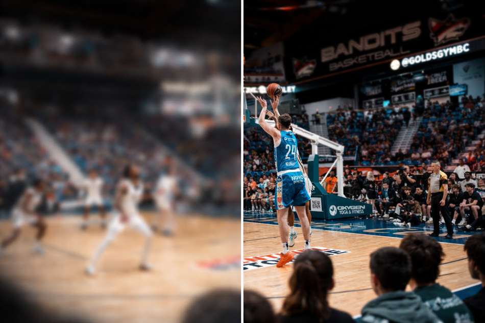Bandits basketball vision Toric lens