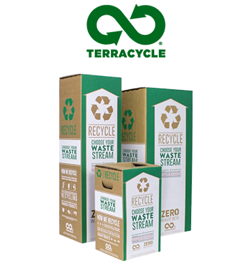 RECYCLE them with TerraCycle platform